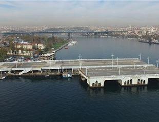 Historical Galata Bridge on Golden Horn bids farewell to Istanbul