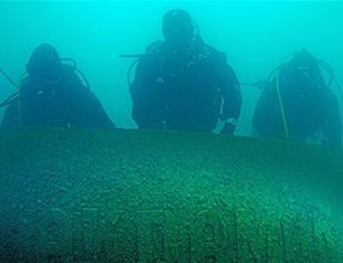 Sunken Russian ship found in Lake Van