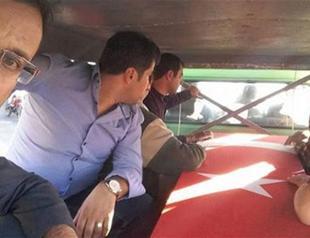 Probe launched into imam for taking selfie with fallen Turkish soldier’s coffin