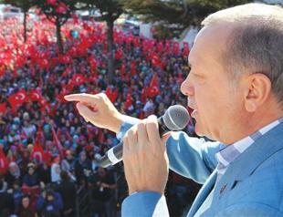 Erdoğan thanks locals of Ankara town for stance against coup