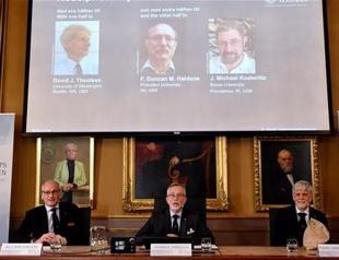 Nobel physics prize awarded to 3 for topology work