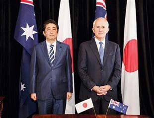 Japan, Australia to strengthen defense ties, stress importance of major trade deal