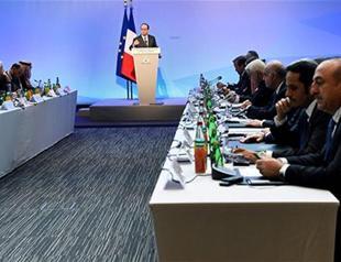 At Paris meeting, major powers warn Trump over Middle East peace