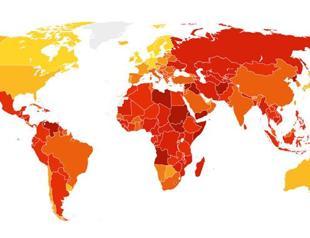 Turkey ranks 75th in corruption perceptions index amid continued downfall