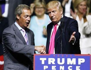Farage ‘flattered’ by Trump suggestion he become ambassador