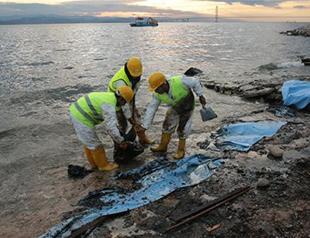 Oil spill results in major pollution in Gulf of İzmit