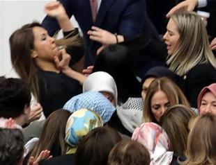 Three MPs sent to hospital after violent altercation following handcuff protest