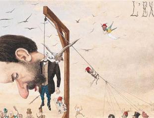 Ottoman minister’s caricatures exhibited for first time in Istanbul