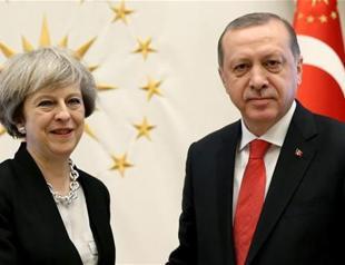 Turkey’s Erdoğan, British PM discuss boosting trade relations, Syria, Cyprus in Ankara
