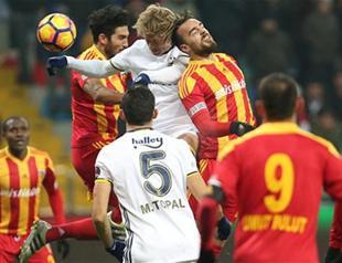 Kayserispor scores four to dent Fenerbahçe’s title dreams