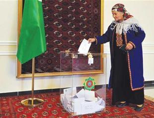 Turkmen president wins new 7-year term with nearly 98% of vote