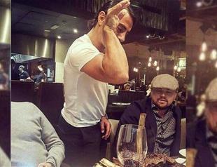 Social media phenomenon ‘Salt Bae’ serves Leonardo DiCaprio in Dubai