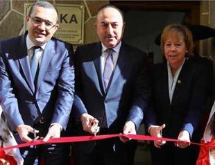 Turkish FM inaugurates TİKA office in Mexico