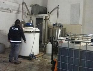40 tons of bootlegged alcoholic beverages seized in Turkey’s İzmir