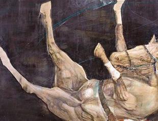 Bosnian artist Mersad Berber at Istanbul’s Pera Museum