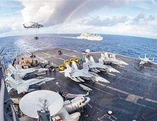 US carrier group patrols in tense South China Sea