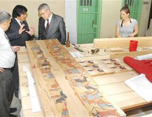 Tatarlı burial chamber to be displayed at new museum
