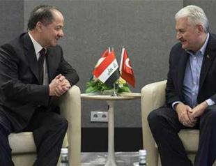 Turkish PM meets Iraqi regional government president