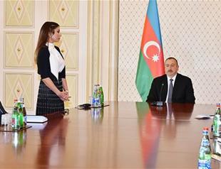 Azeri president appoints wife as first-vice president