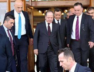 Turkish leaders meet for second time in week with Iraqi Kurdish leader Barzani