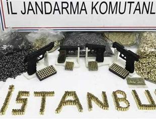 Gendarmerie seize at least 98,000 bullets at screw factory in Istanbul