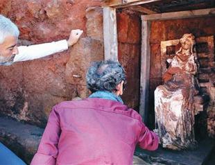 Goddess statue, 2,100-year-old castle threatened by dynamite in Turkeys north