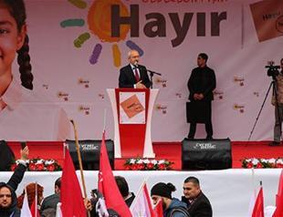 Constitution change will solve no problems in Turkey, Main opposition leader says