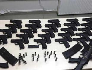 Dozens of illegal rifles, pistols found in shop selling circumcision clothes in Istanbul