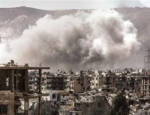 Syrian army regains ground in Damascus after strikes on rebels