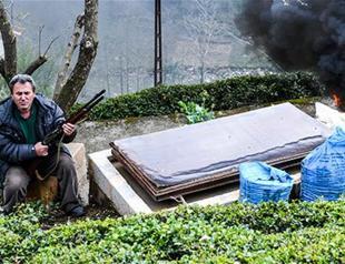 Villagers in Turkey’s north on the watch for bears exhuming dead from graves