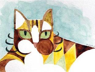 ‘Mustached Kitties’ at Ankara exhibition