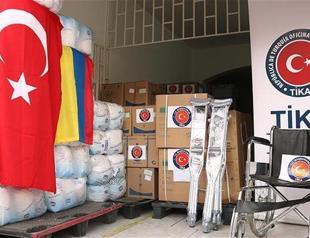 Turkish agency helps flood-hit Colombia