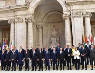 Troubled EU renews vows on 60th anniversary