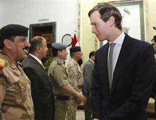 Trump’s son-in-law, Kushner, flies into Iraq with top US general