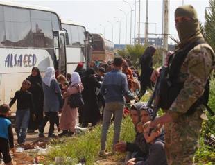 Bomb blast on bus convoy kills, wounds dozens outside Syrias Aleppo