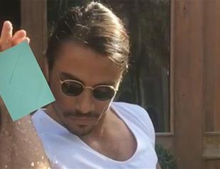French Interior Ministry calls on citizens to vote in presidential election with Saltbae image