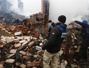 OSCE staff member killed by landmine in east Ukraine