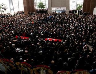 Ceremonies held at courthouse for victims of İzmir terror attack
