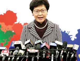 New China-backed leader of Hong Kong says no room for independence