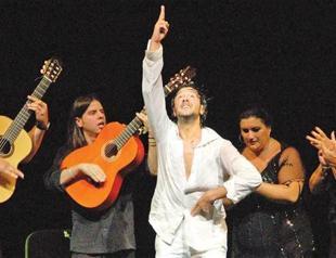 Flamenco star Amargo in Ankara