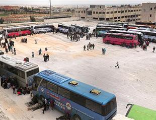 Evacuations in Syria resume after bombing