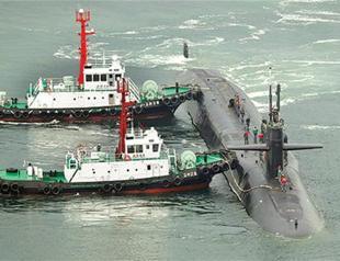 Drill in N Korea as US vessel docks in South