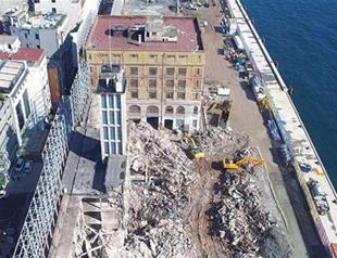 Municipality halts controversial construction at Istanbul’s Galataport