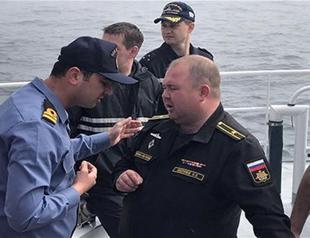 All Russian naval personnel rescued from sunken ship return to their country
