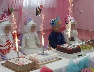 Investigation opened over photos of kindergarten children wearing bridal clothes, veils in mosque in Turkey’s Uşak