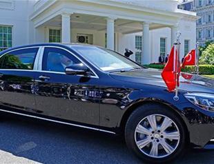 Erdoğan went to White House with ‘armored official car brought from Turkey’