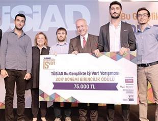 Istanbul students receive top youth enterprise award for mobile physical therapy app