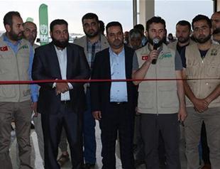 Turkish aid agency opens mall in Syria’s Idlib province