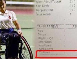 Notary fined for demanding ‘stair fee’ from Turkish Paralympic athlete