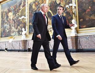 Macron, Putin hold ‘frank’ talks on Syria, Ukraine